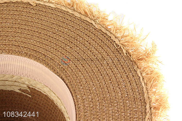 Fashion Design Summer Outdoor Straw Hat Beach Sun Hat