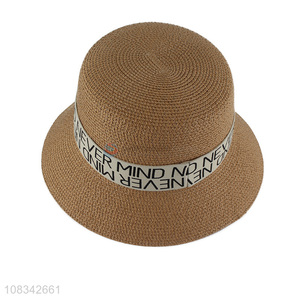 Best Sale Ladies Straw Hat Summer Beach Sun Hat