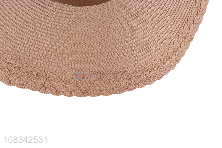 Wholesale Wide Brim Straw Hat Fashion Beach Sun Hat