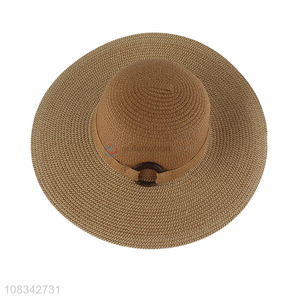 Top Quality Summer <em>Beach</em> Cap Floppy Straw Hat For Sale