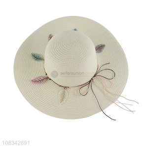 Hot Sale Breathable Sun Hat Fashion Floppy Straw Hat