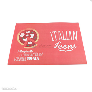 Factory Direct Sale Rectangular Plastic Placemat For Home