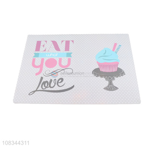 High Quality Plastic Placemat Rectangular Table Mat