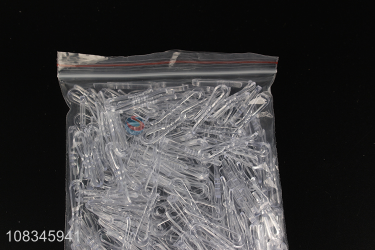 Wholesale clear anti-slip shirt clips plastic clips for clothes