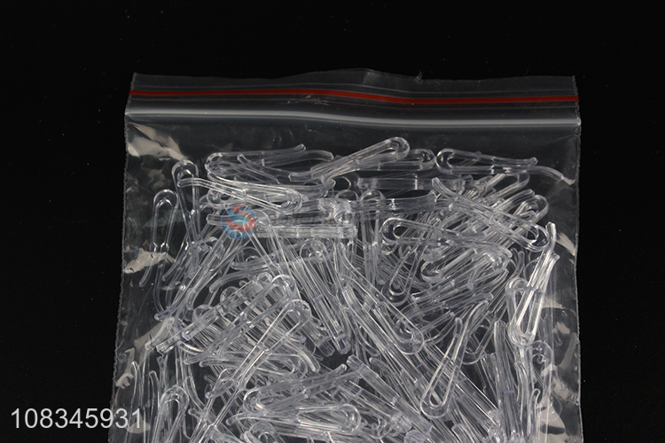 Wholesale clear plastic clips anti-slip shirt clips garment clips