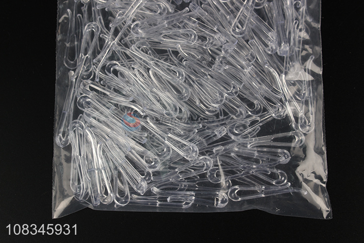 Wholesale clear plastic clips anti-slip shirt clips garment clips