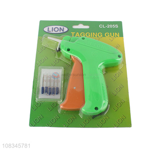 Good quality tagging gun price tag attacher gun with 5 needles