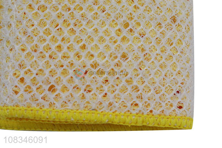 Best selling washable scrub wipe cloth cleaning sponge
