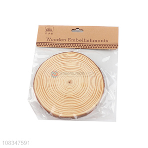 Yiwu factory wood slices wooden crafts with cheap price