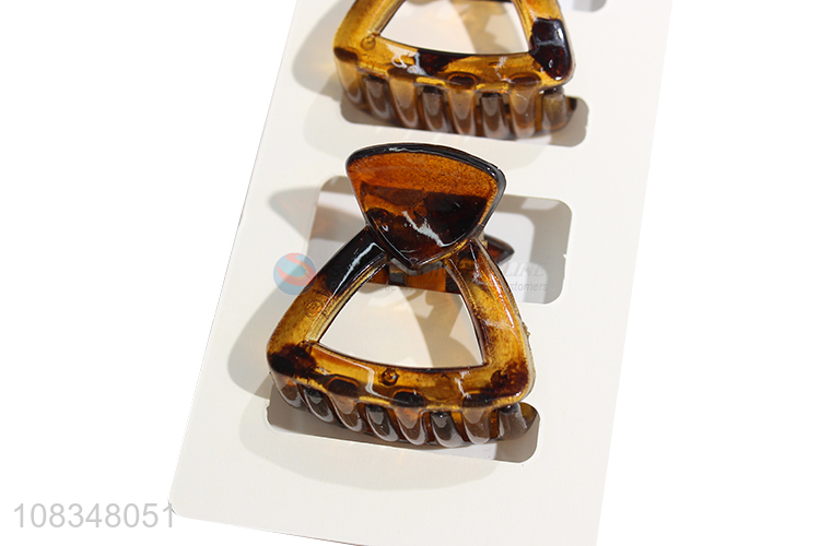 Factory direct sale ladies hair claw clips women hair clamps