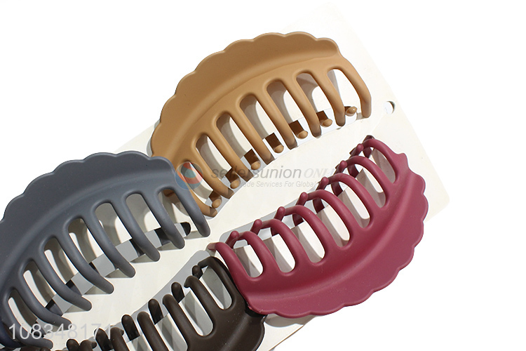 China supplier women hair claw clips hair pins hair clamps