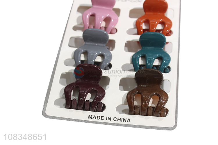 Hot product mini hair claw clips hair clips for kids girls