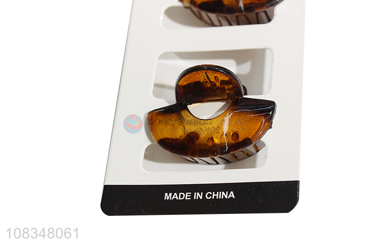Hot sale tortoise hair claw hair jaw clips for women ladies