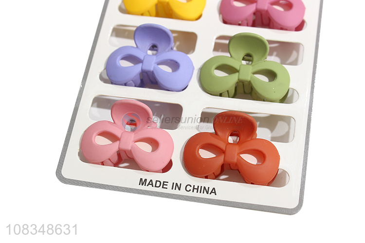 Hot selling mini hair claw clips for women kids children
