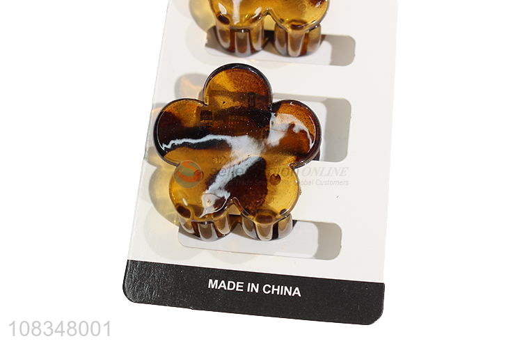 New arrival women flower hair claw fashion hair accessories