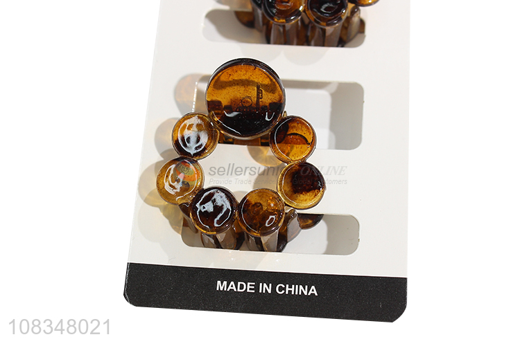 Best selling plastic hair claw clips for women girls ladies