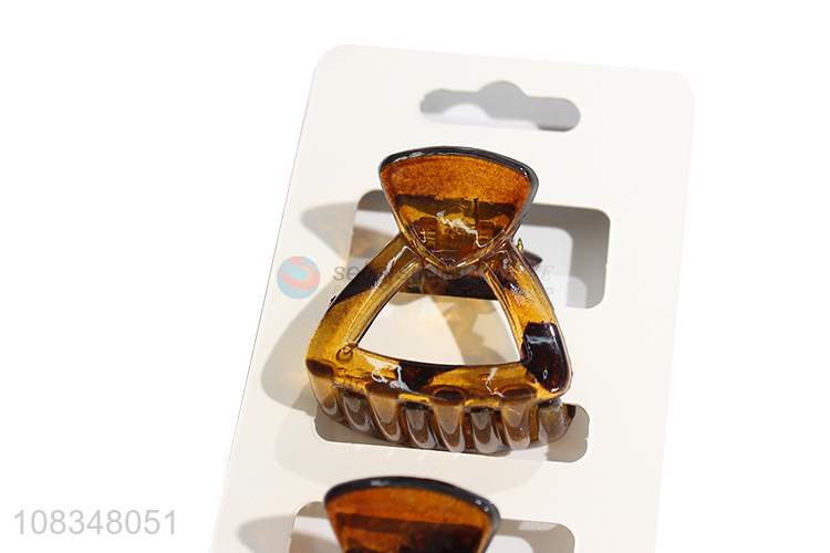 Factory direct sale ladies hair claw clips women hair clamps