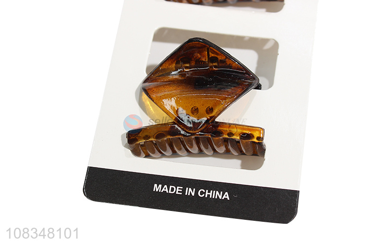 Good quality fashionable elegant plastic hair claw hair clips