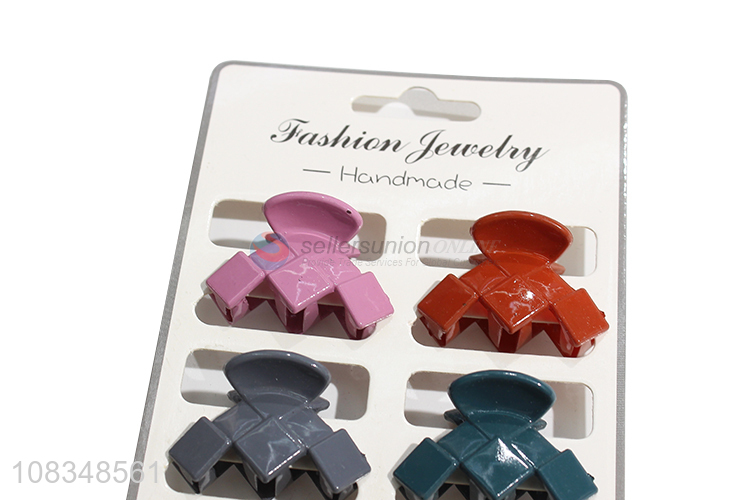 Wholesale small hair claw clips tiniy hair clamps for girls