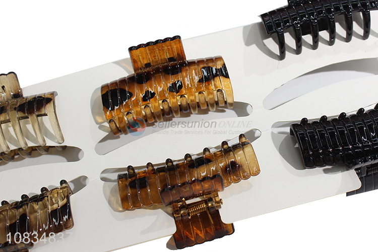 Best selling women girls hair claw clips shair hair clamps