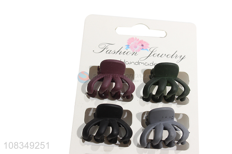 Yiwu wholesale ladies fashion hair claws mini hair clips
