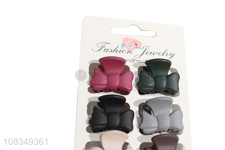 China wholesale ladies fashion hair claws plastic hairpins