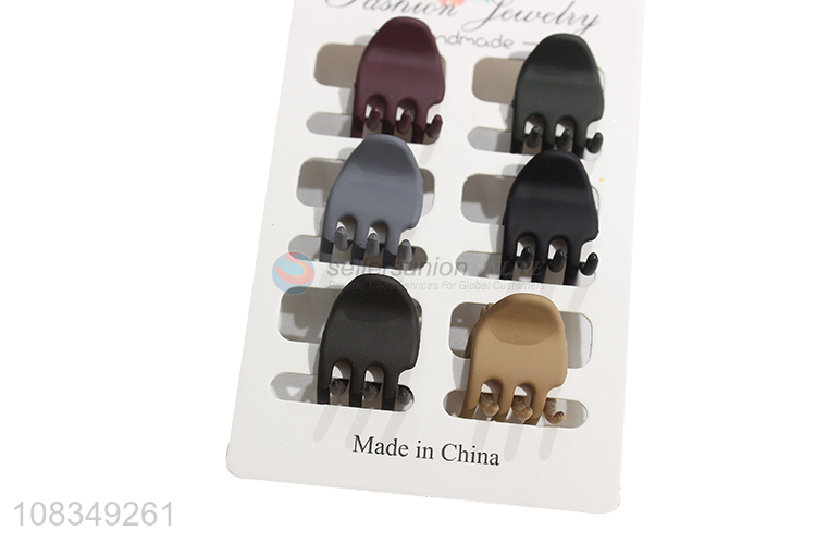 Factory wholesale plastic hair claws ladies hair accessories
