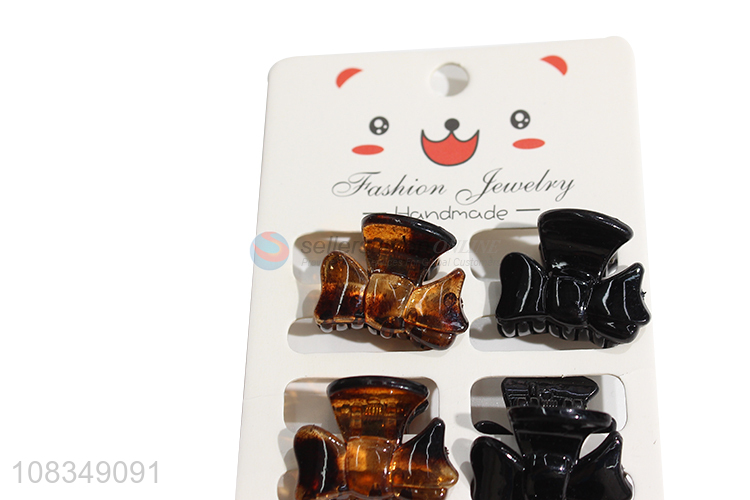 Good sale plastic hair claws girls temperament hairpin