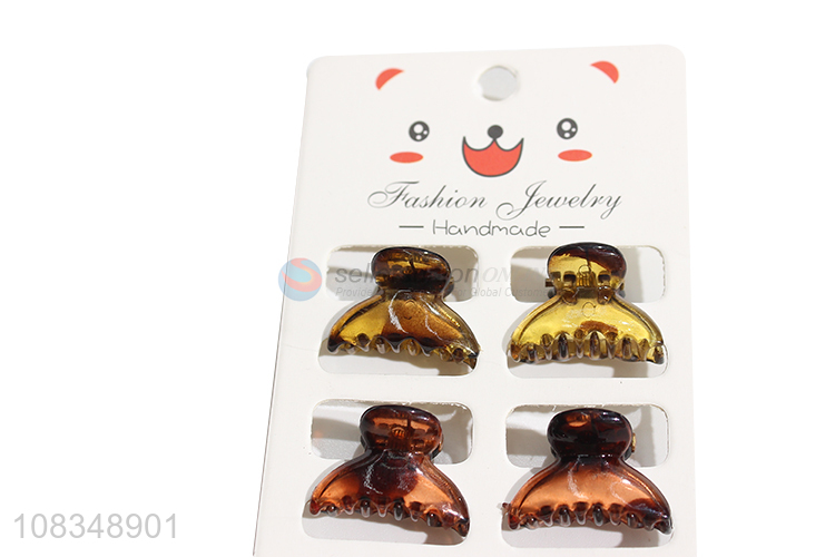 High quality plastic hair claws ladies temperament hairpins