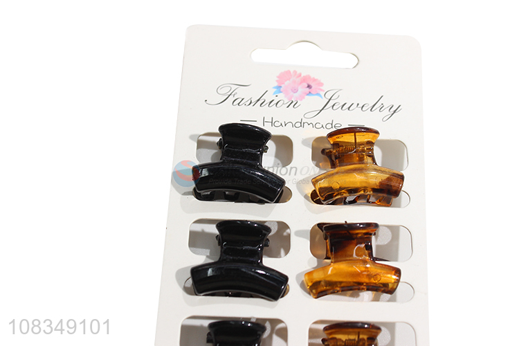 China yiwu plastic hair claws ladies fashion hair accessories