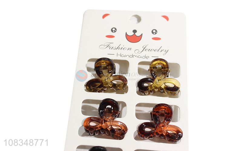 High quality plastic girls hair claws temperament hairpin