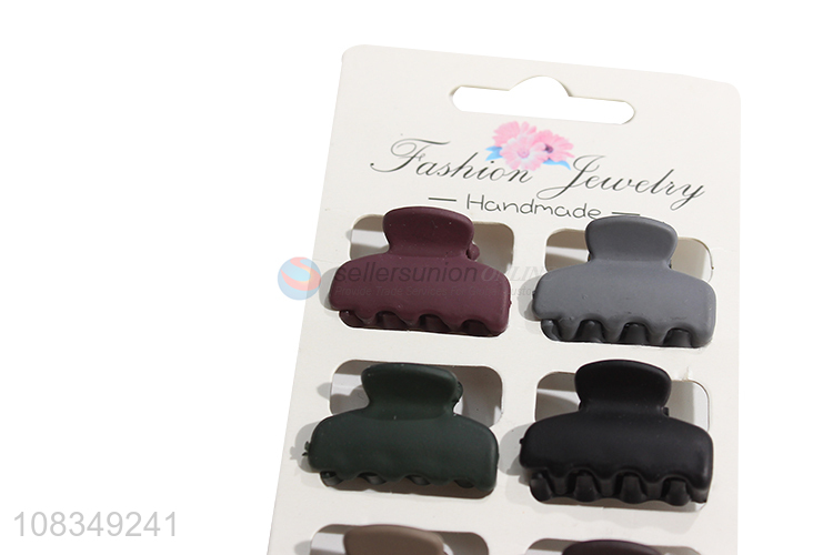 Yiwu direct sale plastic hair claws fashion hairpins