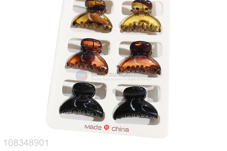 High quality plastic hair claws ladies temperament hairpins