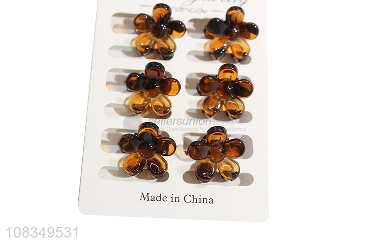 Popular products temperament hair claws girls cute hairpins