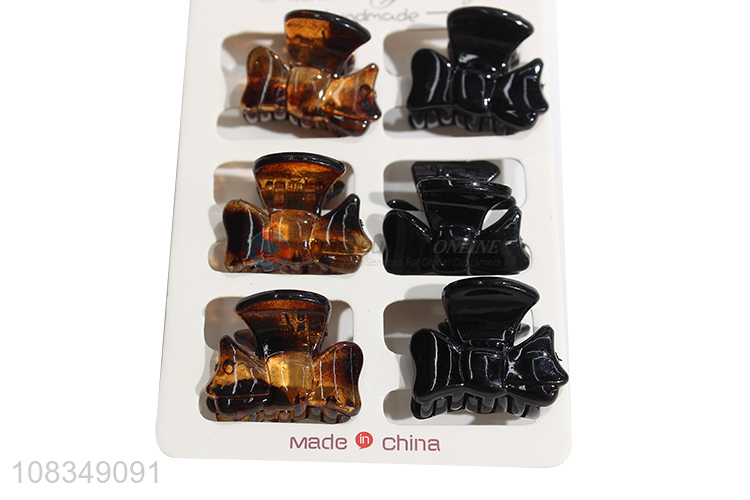 Good sale plastic hair claws girls temperament hairpin