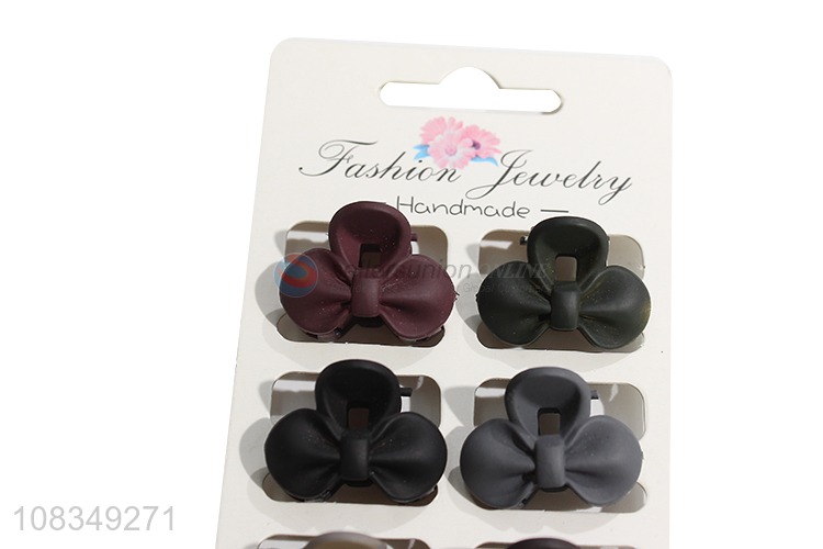 New arrival ladies fashion elegant hair claws frosted hairpins