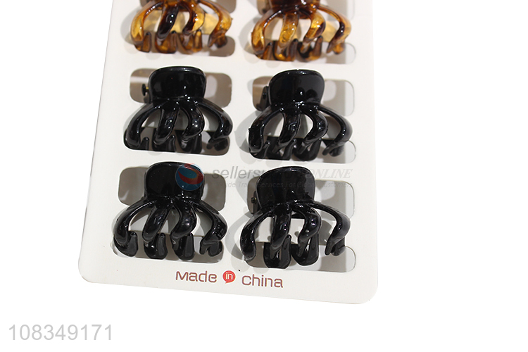 Wholesale plastic hair claws fashion hair clips for ladies