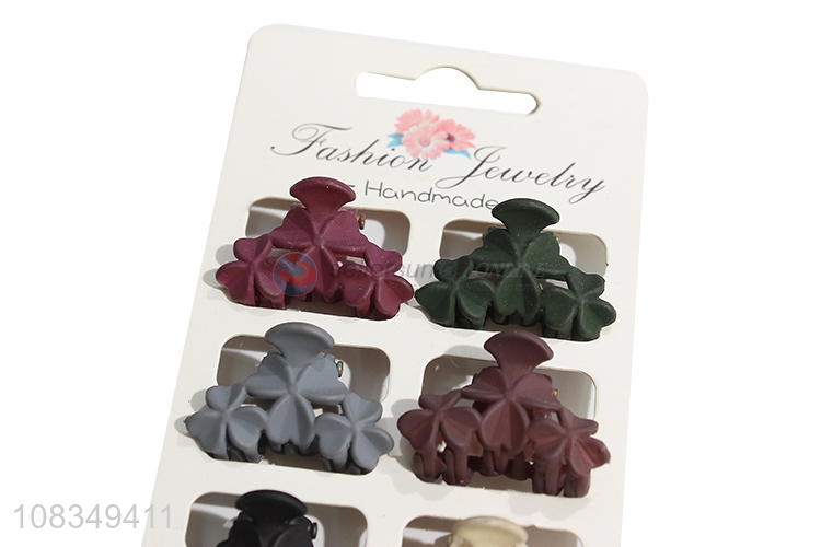Factory Wholesale Plastic Hair Clip Fashion Grab Clip