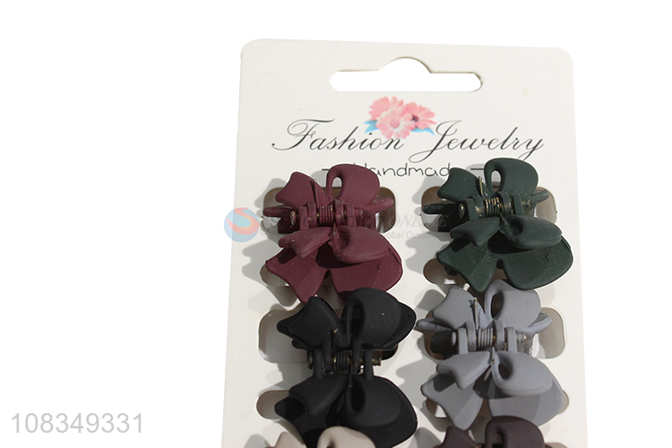 Yiwu market bow-knot hair claws ladies temperament hairpins