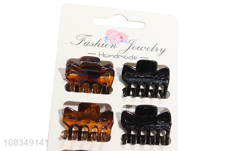 Good price plastic hair claws ladies hairpins wholesale