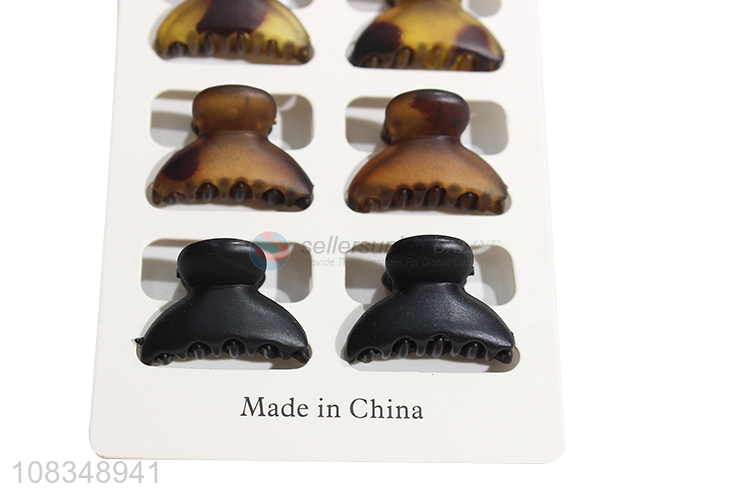 Factory wholesale fashion frosted hair claws ladies accessories