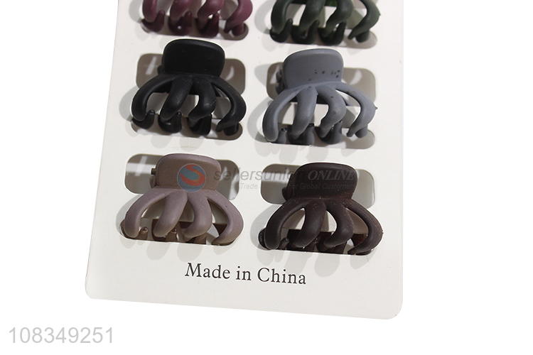 Yiwu wholesale ladies fashion hair claws mini hair clips