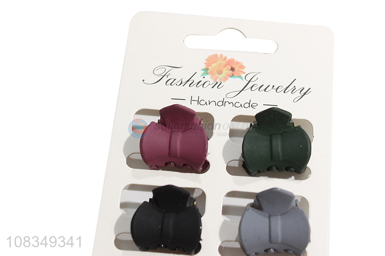 Hot sale ladies temperament hair claws plastic hairpins