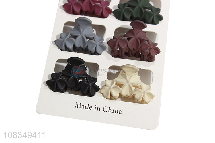 Factory Wholesale Plastic Hair Clip Fashion Grab Clip