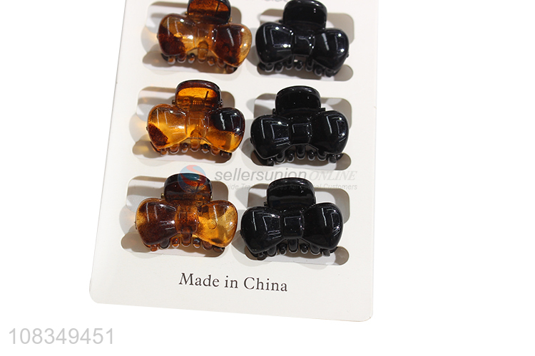 High quality mini hair claws simple fashion hairpins for ladies