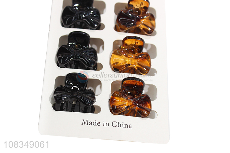 China market plastic hair claws ladies fashion hair clips