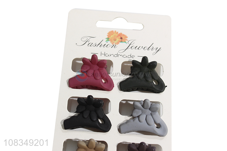 Yiwu market flower hairpins ladies hair claws fashion accessories