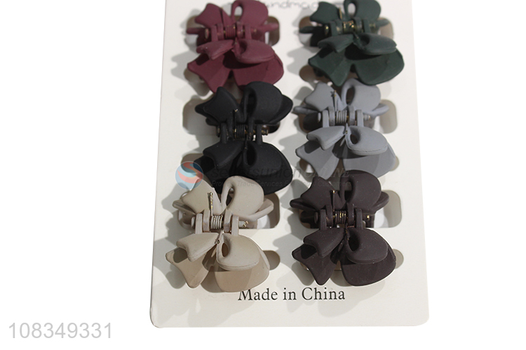 Yiwu market bow-knot hair claws ladies temperament hairpins