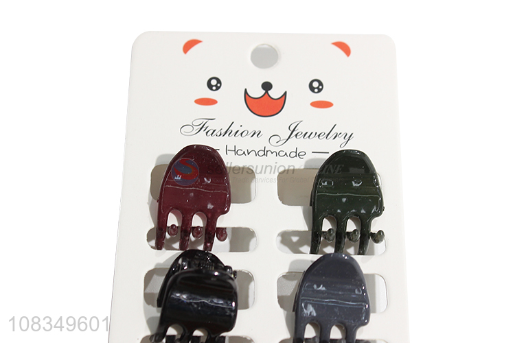 Fashion design plastic decorative women hair claws for sale