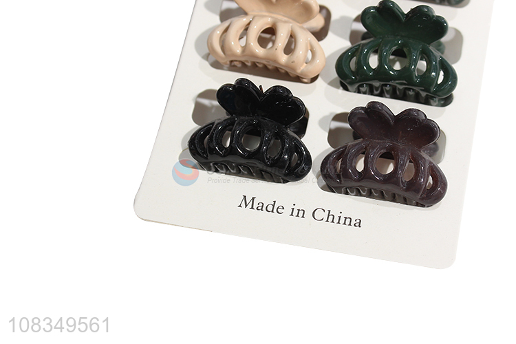 Good selling multicolor plastic fashion hair claws for women